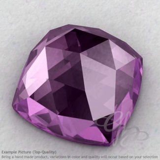 Brazilian Amethyst Square Cushion Shape Calibrated Cabochons