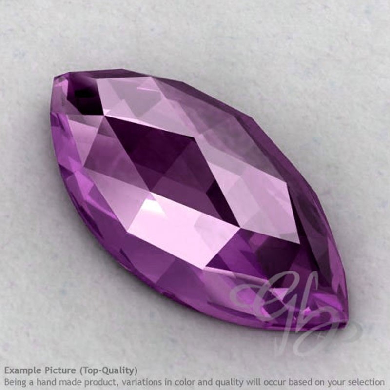 Brazilian Amethyst Marquise Shape Calibrated Cabochons