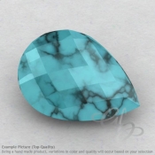 Turquoise Pear Shape Calibrated Briolettes