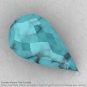 Turquoise Drops Shape Calibrated Briolettes