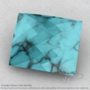 Turquoise Baguette Shape Calibrated Briolettes