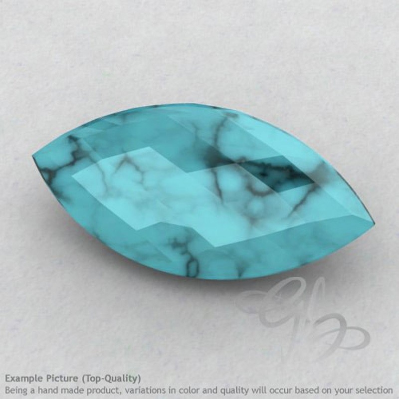 Turquoise Marquise Shape Calibrated Briolettes