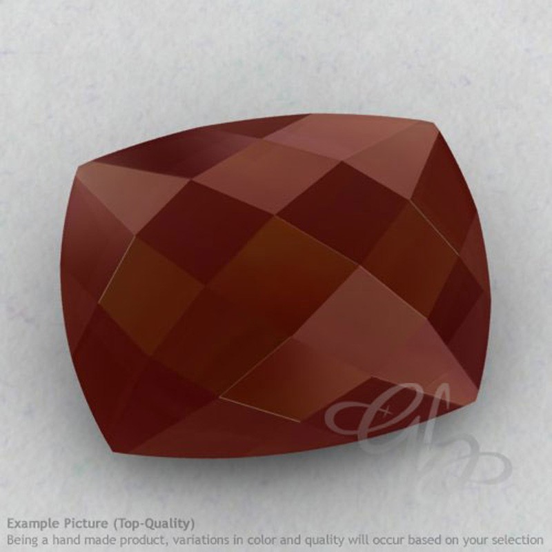 Red Onyx Cushion Shape Calibrated Briolettes