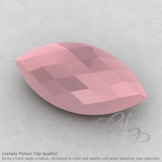 Pink Chalcedony Marquise Shape Calibrated Briolettes