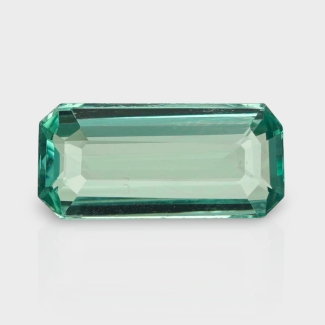 Green Kunzite 18.88x7.50mm Step Cut Octagon AAA Loose Gemstone - 182007