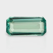 Green Kunzite 18.88x7.50mm Step Cut Octagon AAA Loose Gemstone - 182007