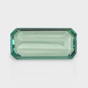 Green Kunzite 18.88x7.50mm Step Cut Octagon AAA Loose Gemstone - 182007