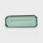 Green Kunzite 17.98x6.91mm Faceted Octagon AA Loose Gemstone - 182006