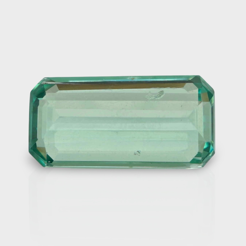 Green Kunzite 19.19x9.62mm Step Cut Octagon AA+ Loose Gemstone - 182004