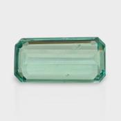 Green Kunzite 19.19x9.62mm Step Cut Octagon AA+ Loose Gemstone - 182004