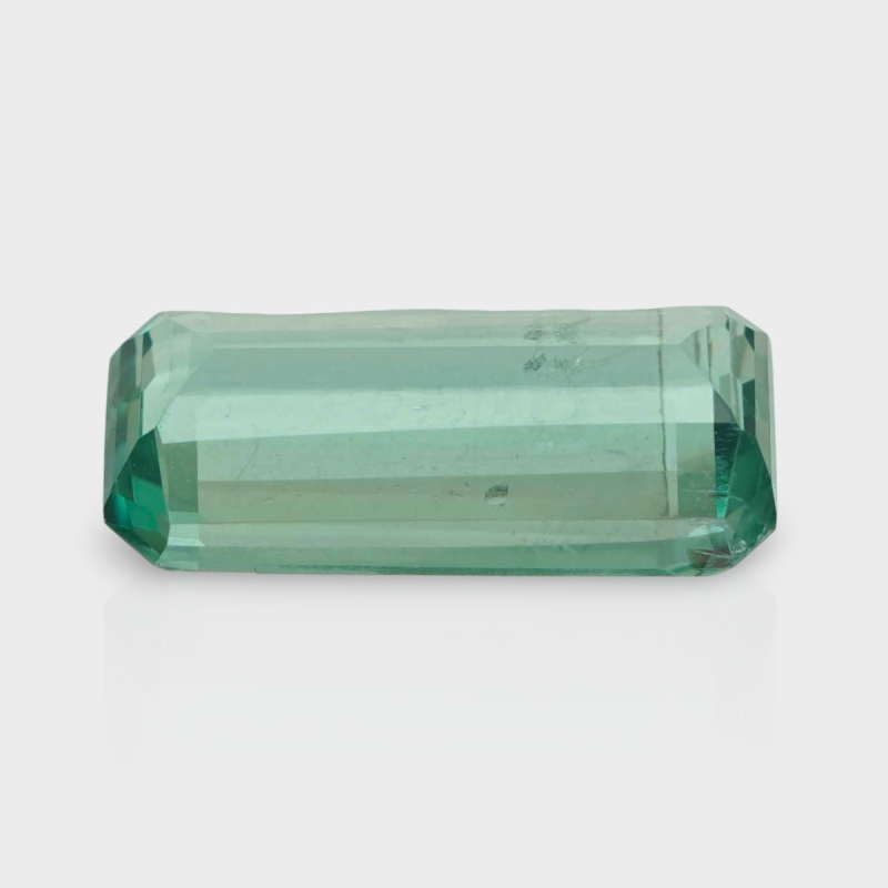 Green Kunzite 19.19x9.62mm Step Cut Octagon AA+ Loose Gemstone - 182004