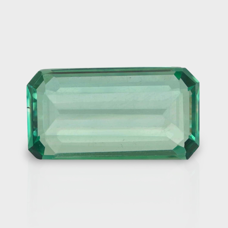 Green Kunzite 21.33x11.51mm Step Cut Octagon AAA Loose Gemstone - 182005