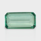 Green Kunzite 21.33x11.51mm Step Cut Octagon AAA Loose Gemstone - 182005