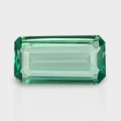 Green Kunzite 21.33x11.51mm Step Cut Octagon AAA Loose Gemstone - 182005