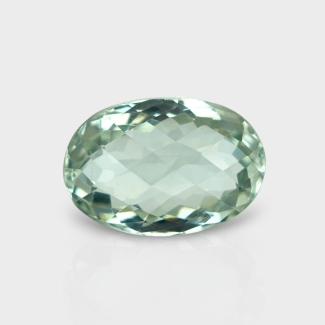 Green Amethyst 18.60x12.90mm Checkerboard Oval AAA Loose Gemstone - 181607