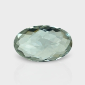 Green Amethyst 18.80x11.70mm Checkerboard Oval AAA Loose Gemstone - 181615
