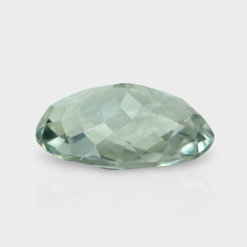 Green Amethyst 18.80x11.70mm Checkerboard Oval AAA Loose Gemstone - 181615