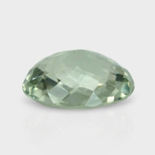 Green Amethyst 15.85x12.20mm Checkerboard Oval AAA Loose Gemstone - 181616