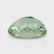 Green Amethyst 18.55x15.30mm Faceted Oval AAA Loose Gemstone - 181618