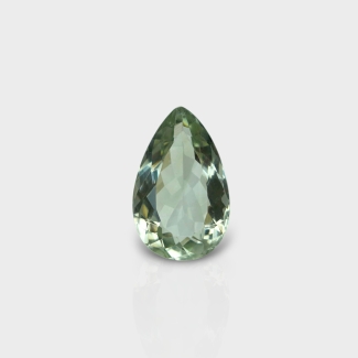 Green Amethyst 17.75x11.20mm Faceted Pear AAA Loose Gemstone - 181619