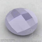 Blue Chalcedony   Oval Shape  Grade Calibrated Briolette - Total   of 