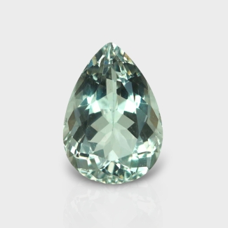 Green Amethyst 18x13mm Faceted Pear AAA Loose Gemstone - 181650