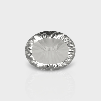 Crystal Quartz 20x16mm Concave Cut Oval AAA Loose Gemstone - 181926