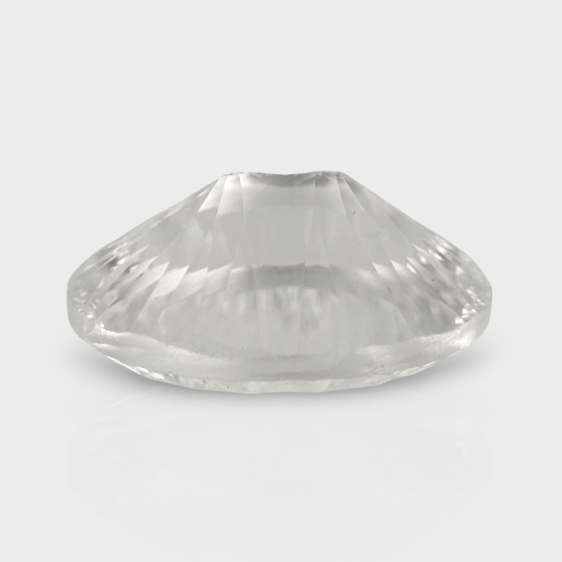 Crystal Quartz 20x15mm Concave Cut Oval AAA Loose Gemstone - 181927