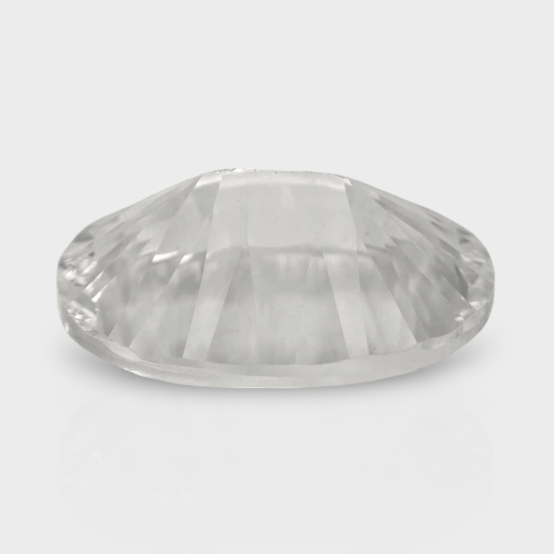 Crystal Quartz 17.5x13mm Concave Cut Oval AAA Loose Gemstone - 181932