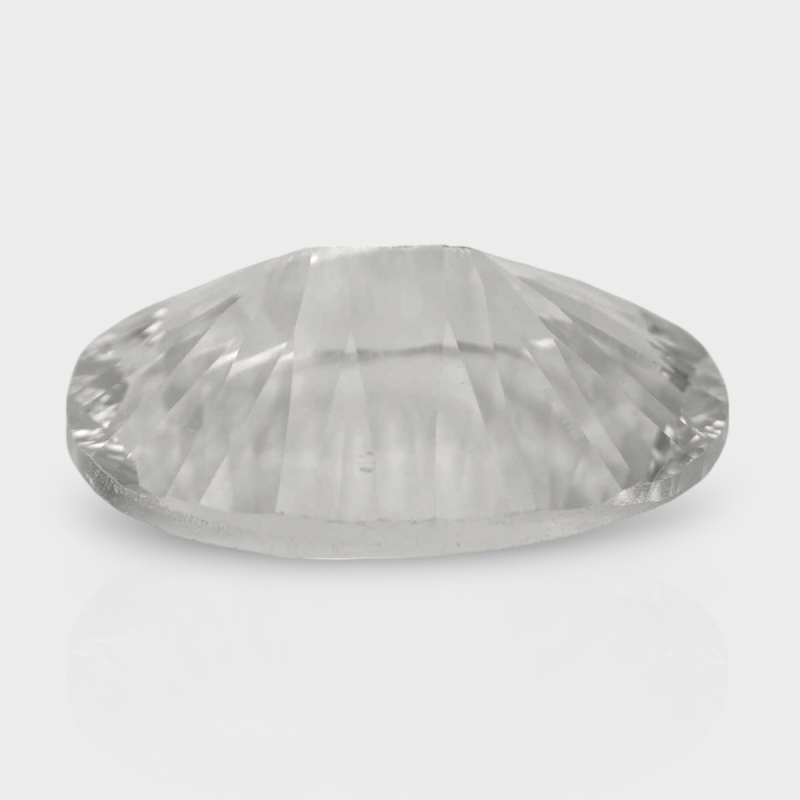 Crystal Quartz 18x13mm Concave Cut Oval AAA Loose Gemstone - 181945