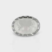 Crystal Quartz 18x13mm Concave Cut Oval AAA Loose Gemstone - 181946