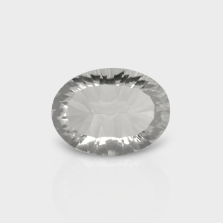 Crystal Quartz 16x12mm Concave Cut Oval AAA Loose Gemstone - 181958