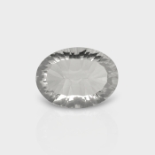 Crystal Quartz 16x12mm Concave Cut Oval AAA Loose Gemstone - 181958
