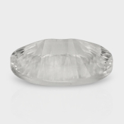 Crystal Quartz 16x12mm Concave Cut Oval AAA Loose Gemstone - 181958