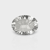 Crystal Quartz 16x12mm Concave Cut Oval AAA Loose Gemstone - 181959