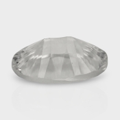 Crystal Quartz 16x12mm Concave Cut Oval AAA Loose Gemstone - 181959