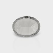 Crystal Quartz 16x12mm Concave Cut Oval AAA Loose Gemstone - 181979