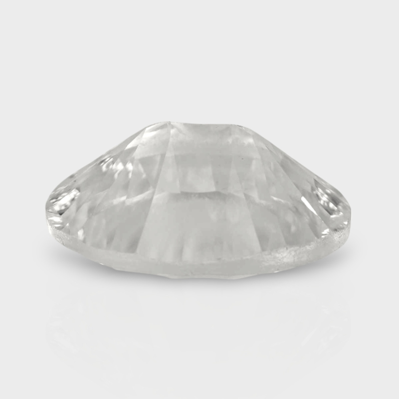 Crystal Quartz 16x12mm Concave Cut Oval AAA Loose Gemstone - 181979