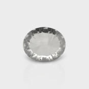 Crystal Quartz 12x10mm Concave Cut Oval AAA Loose Gemstone - 181989