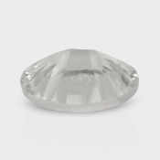 Crystal Quartz 12x10mm Concave Cut Oval AAA Loose Gemstone - 181990