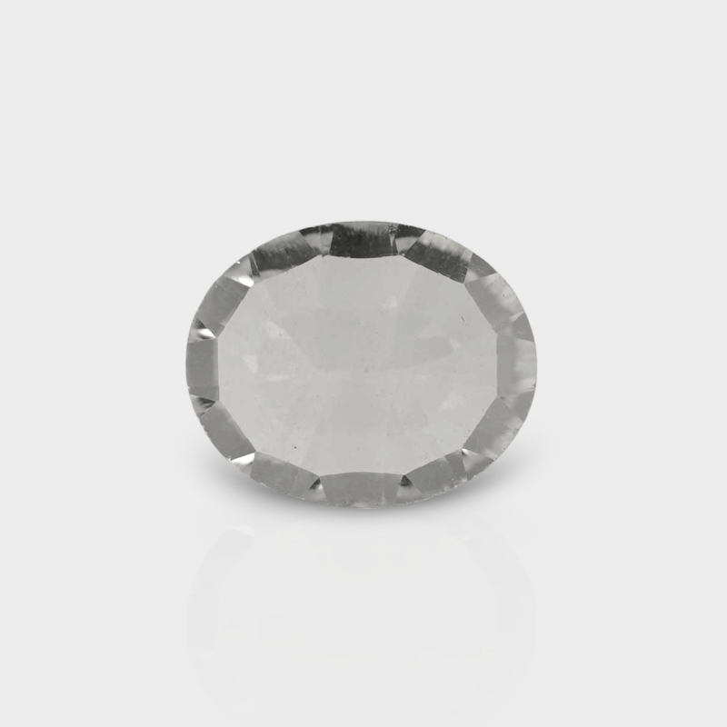 Crystal Quartz 11x9mm Concave Cut Oval AAA Loose Gemstone - 181991