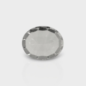 Crystal Quartz 11x9mm Concave Cut Oval AAA Loose Gemstone - 181991