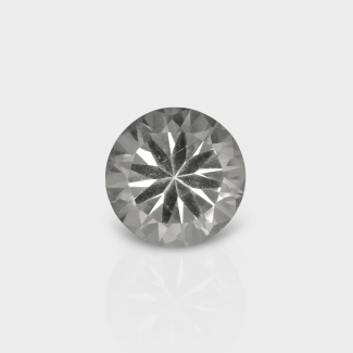 Crystal Quartz 12mm Diamond Cut Round AAA Loose Gemstone - 181984