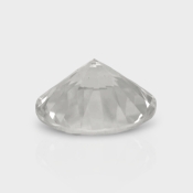 Crystal Quartz 12mm Diamond Cut Round AAA Loose Gemstone - 181987