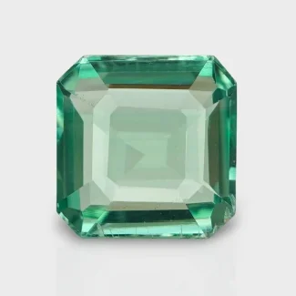 Green Kunzite 12.26x12.05mm Step Cut Octagon AA+ Loose Gemstone - 181997