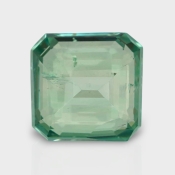 Green Kunzite 13.40x12.97mm Step Cut Octagon AA+ Loose Gemstone - 181998