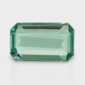 Green Kunzite 17.78X10.81mm Step Cut Octagon AA+ Loose Gemstone - 182003