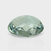 Green Amethyst 18.53x14.74mm Checkerboard Oval AAA Loose Gemstone - 182010