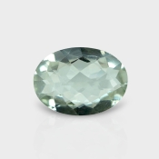 Green Amethyst 17.87x12.95mm Checkerboard Oval AAA Loose Gemstone - 182012