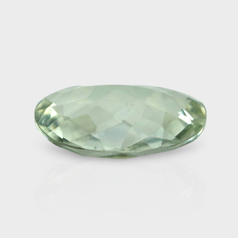 Green Amethyst 17.87x12.95mm Checkerboard Oval AAA Loose Gemstone - 182012